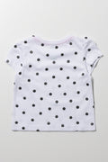 Puff Sleeves T-Shirt White (2)
