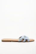 Mule Sandals Blue (1)