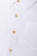Long Sleeve Linen Shirt White (1)