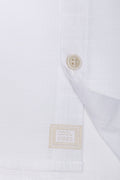 Long Sleeve Linen Shirt White (2)