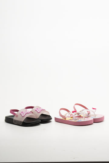 Barbie 2 Pack Sandals Pink