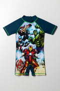 Avengers Swimsuit Navy