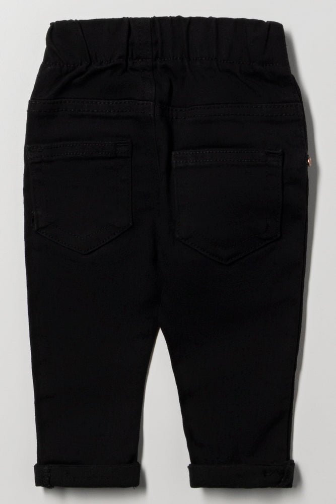 Denim Jeggings Black (2)