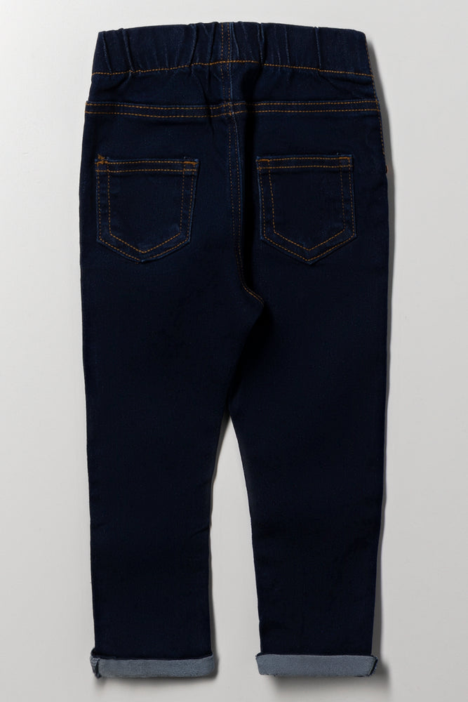 Denim Jegging Dark Blue (2)