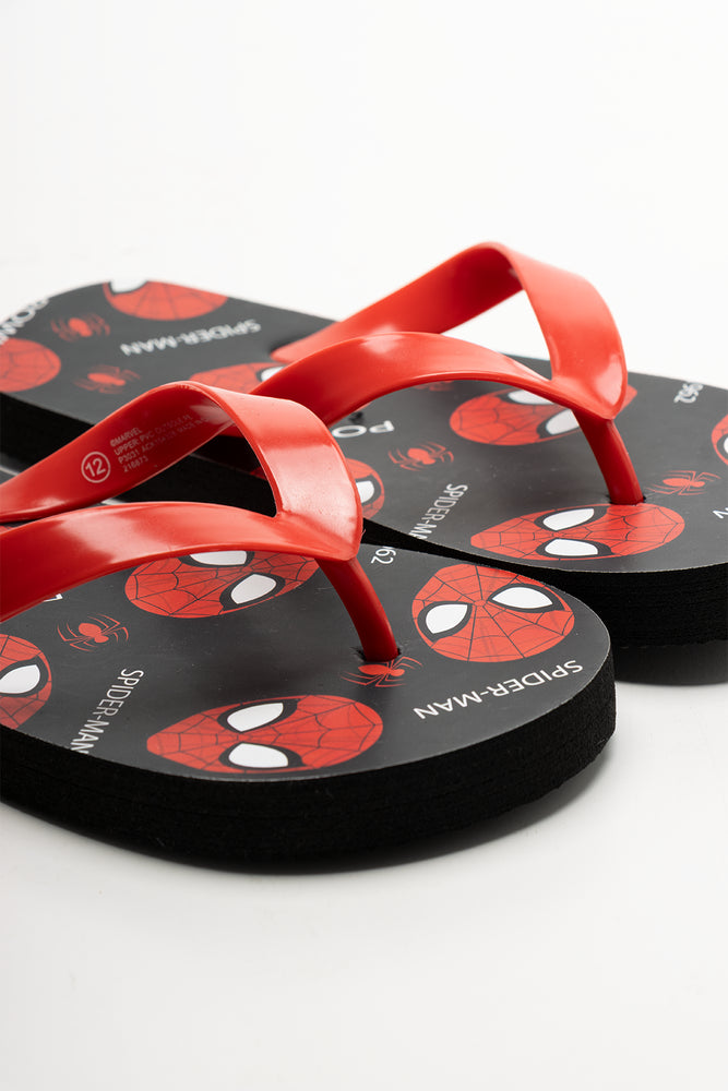 Spider-Man Flip Flops Red (2)