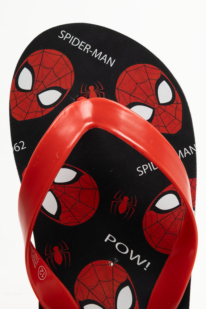 Spider-Man Flip Flops Red (4)