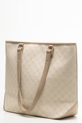 Embossed Tote Bag Natural (1)