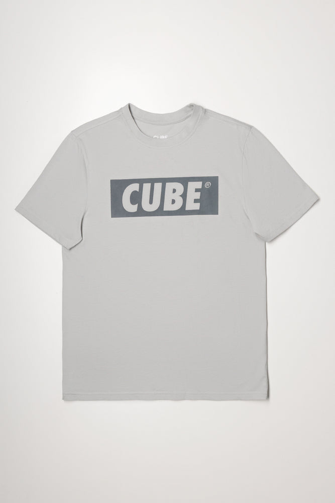 Printed Graphic T-Shirt Light Grey