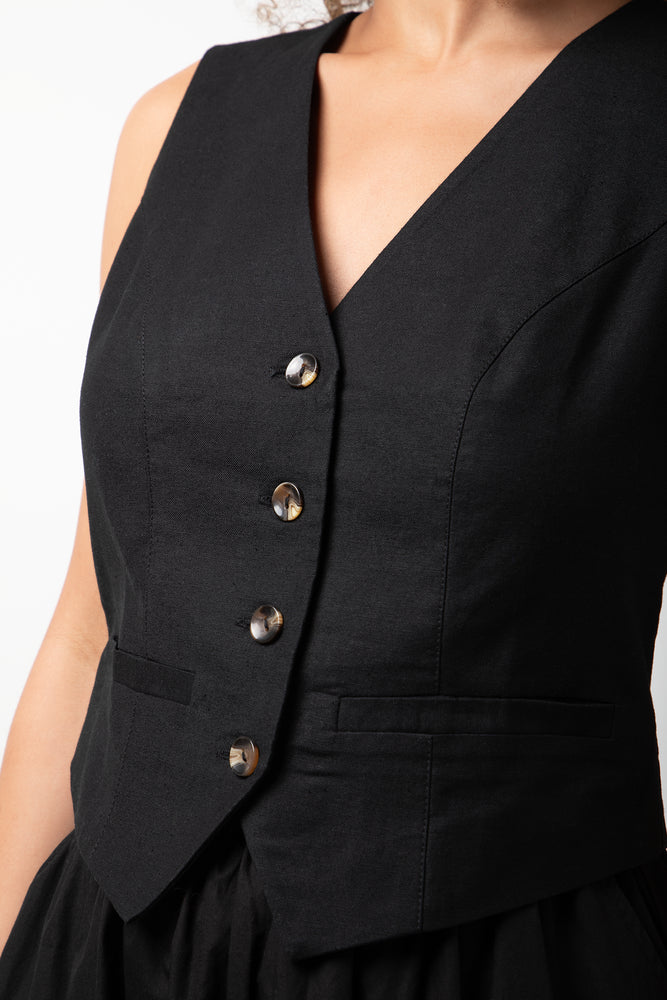 Waistcoat Black (3)
