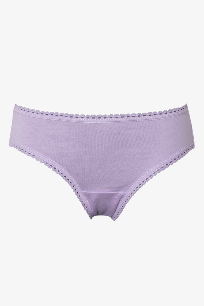 5 Pack Bikini Panties Lilac (5)