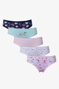 5 Pack Bikini Panties Multi
