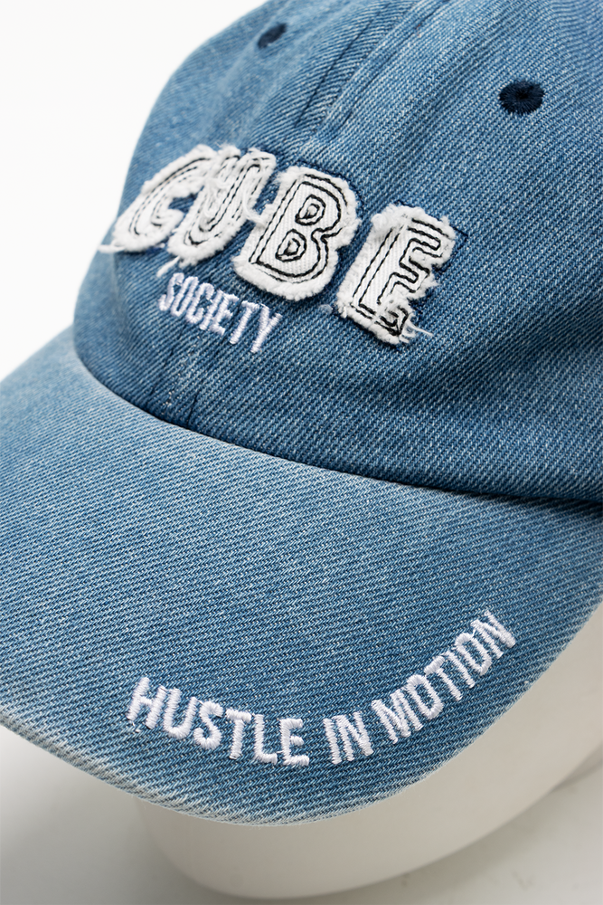 Denim Peak Cap Blue (2)