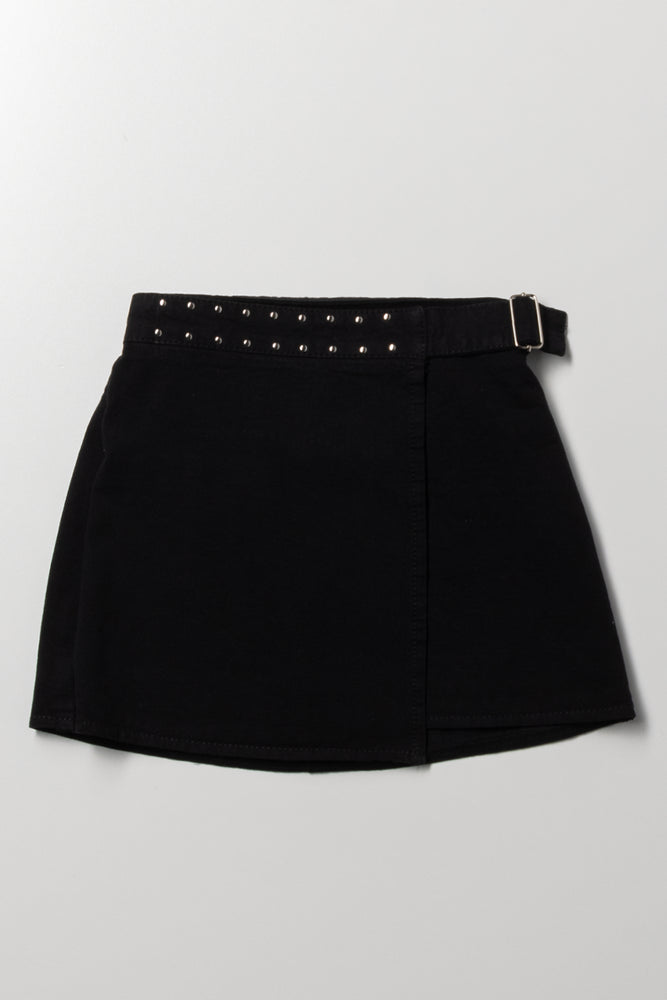 Wrap Skirt Black