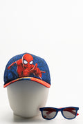 Spider-Man Cap And Sunglasses Set Blue
