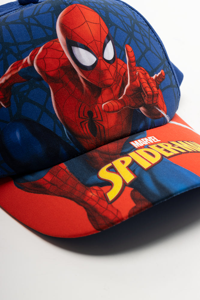 Spider-Man Cap And Sunglasses Set Blue