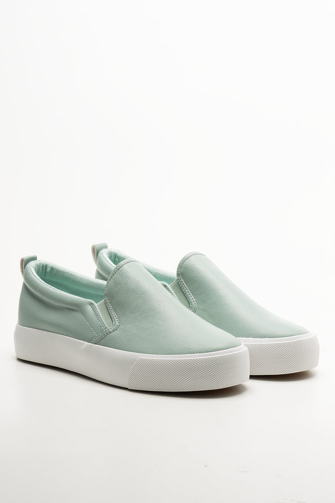 Slip On Sneakers Green