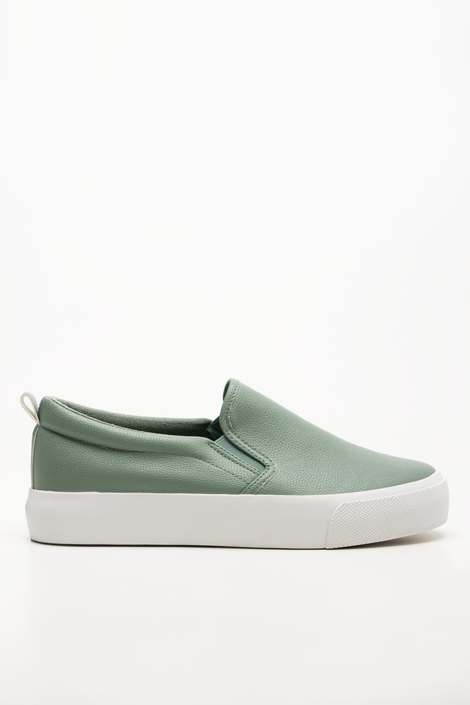 Slip On Sneakers Green (1)