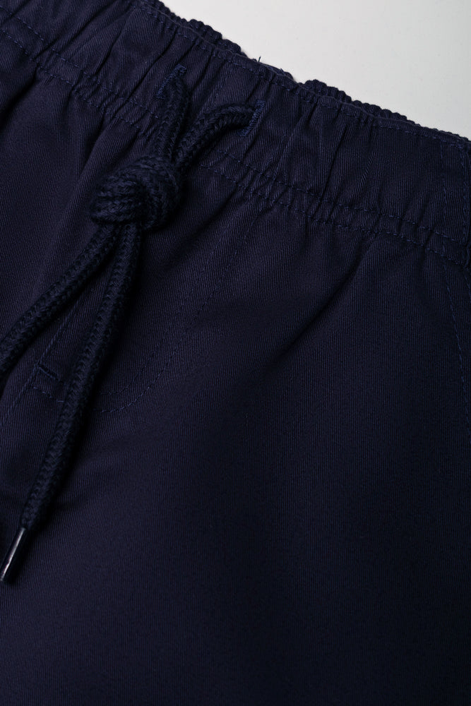 Knit Shorts Navy (2)