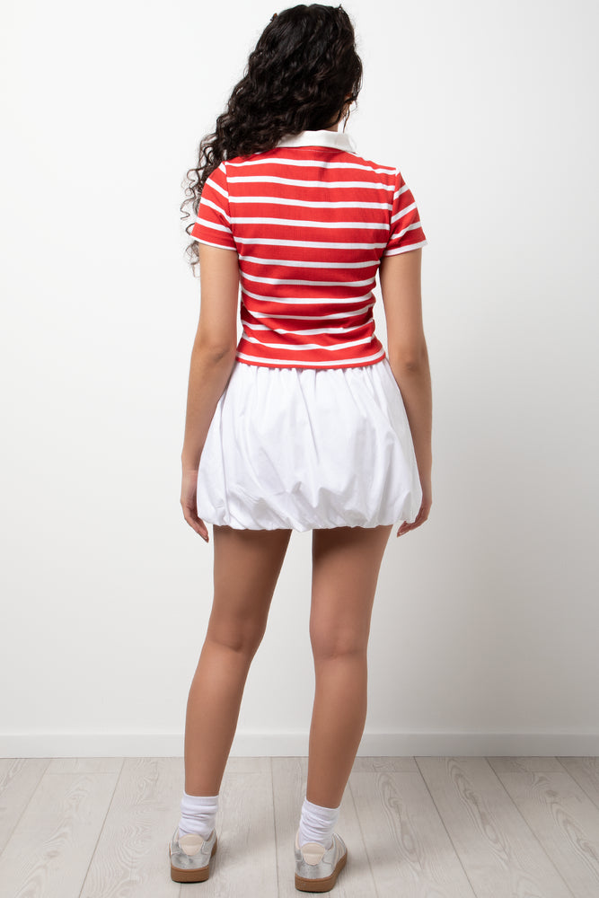 Stripe Golfer Red (2)