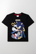 Sonic Short Sleeve T-Shirt Black