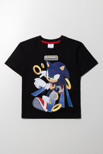 Sonic Short Sleeve T-Shirt Black