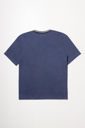 Short Sleeve Soccer T-Shirt Navy (2)