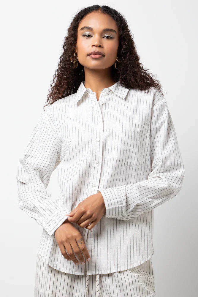 Stripe Shirt Cream