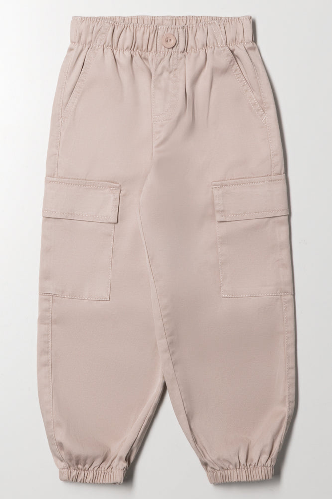 Cargo Joggers Natural