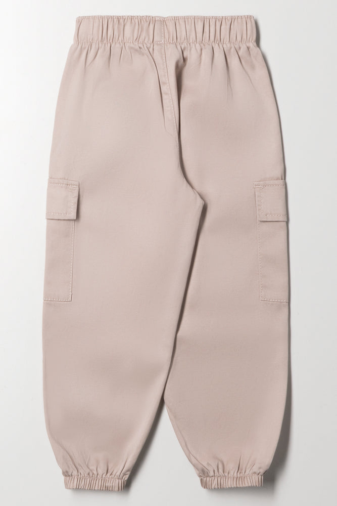 Cargo Joggers Natural (2)
