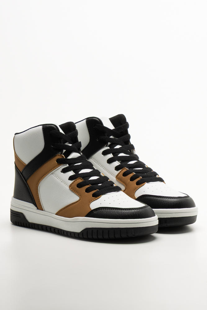 Skate High Top Sneakers White