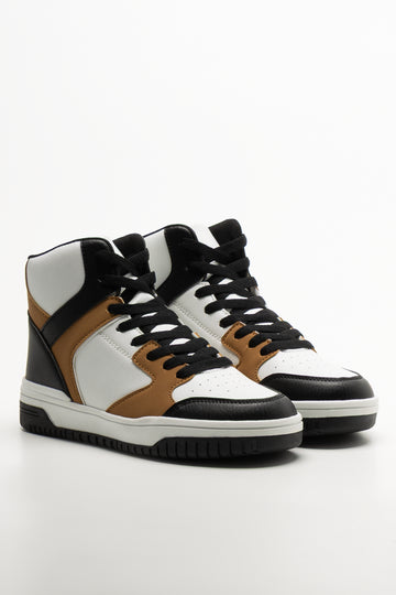 Skate High Top Sneakers White