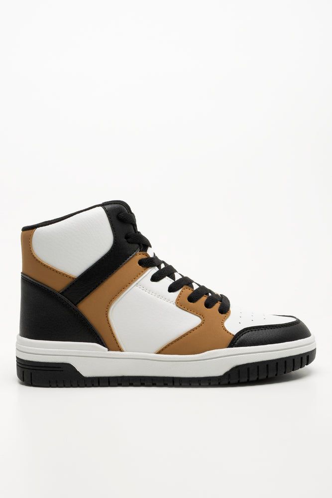 Skate High Top Sneakers White (1)