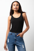 Fitted Vest Black
