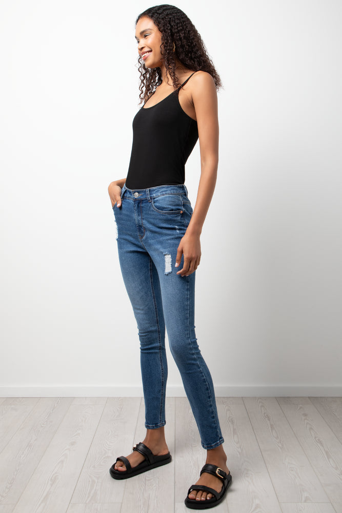 Fitted Cami Black