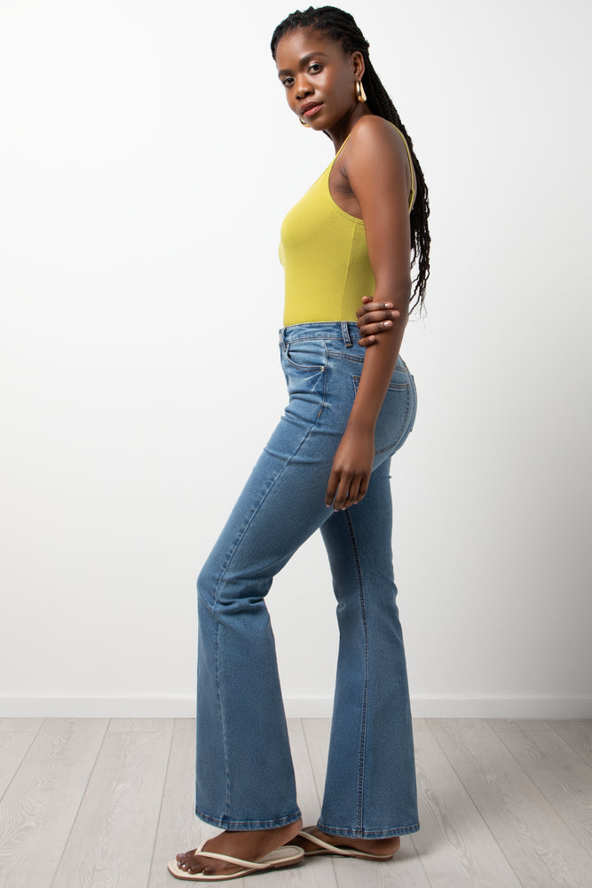 Fitted Cami Yellow