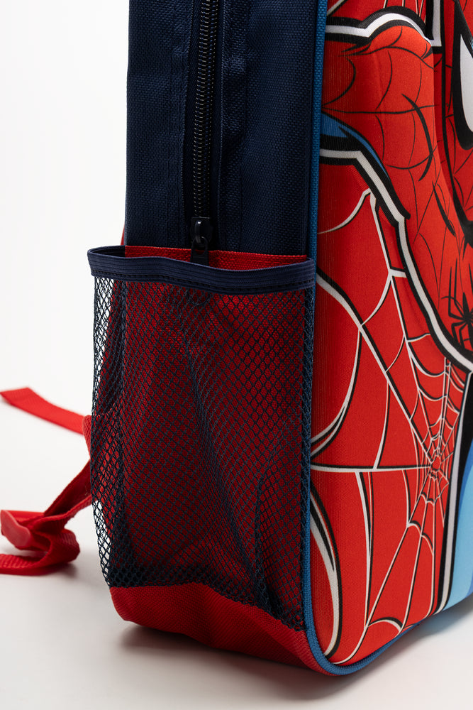 Spider-Man Debossed Back Pack Red (4)