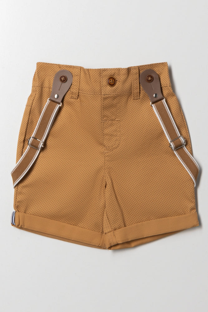 Chino Shorts With Braces Natural | Bottoms & Jeans | Ackermans