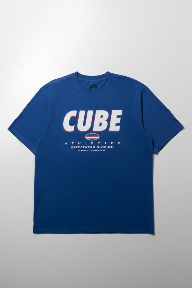 Slogan T-Shirt Blue