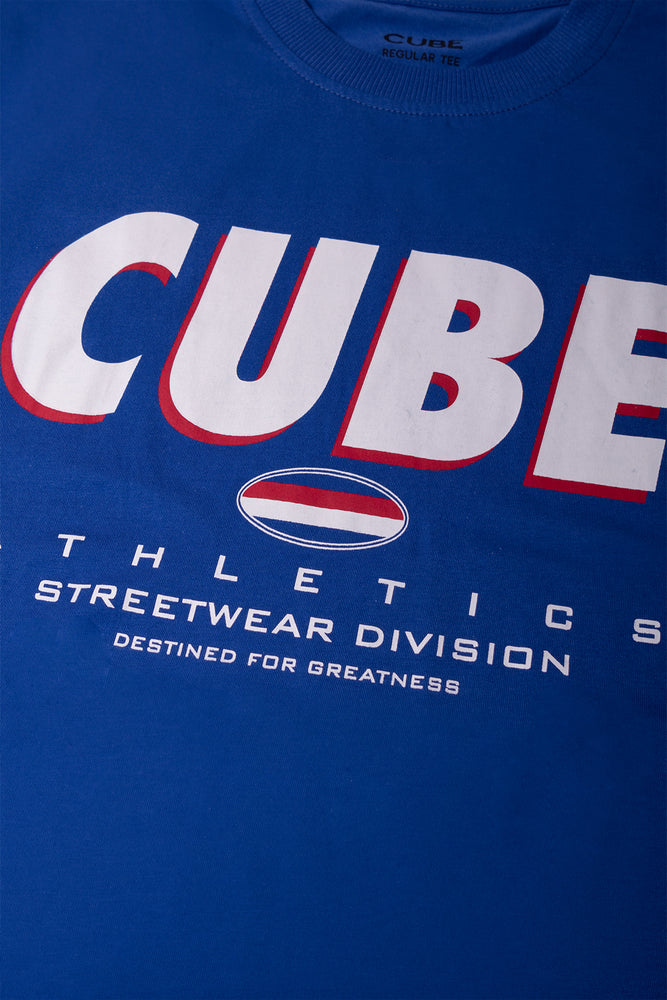 Slogan T-Shirt Blue