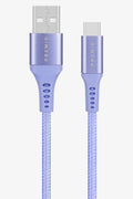 Premio Braided USB Cable 1.8M Purple (1)