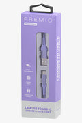Premio Braided USB Cable 1.8M Purple (2)
