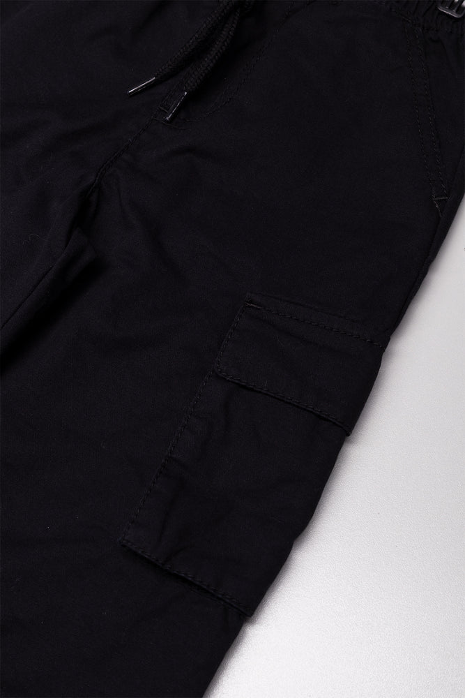 Cargo Joggers Black