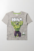 Hulk Short Sleeve T-Shirt Light Grey