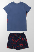 Superman Short Sleeve Pyjamas Navy (3)