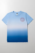 Tie Dye Short Sleeve T-Shirt Blue