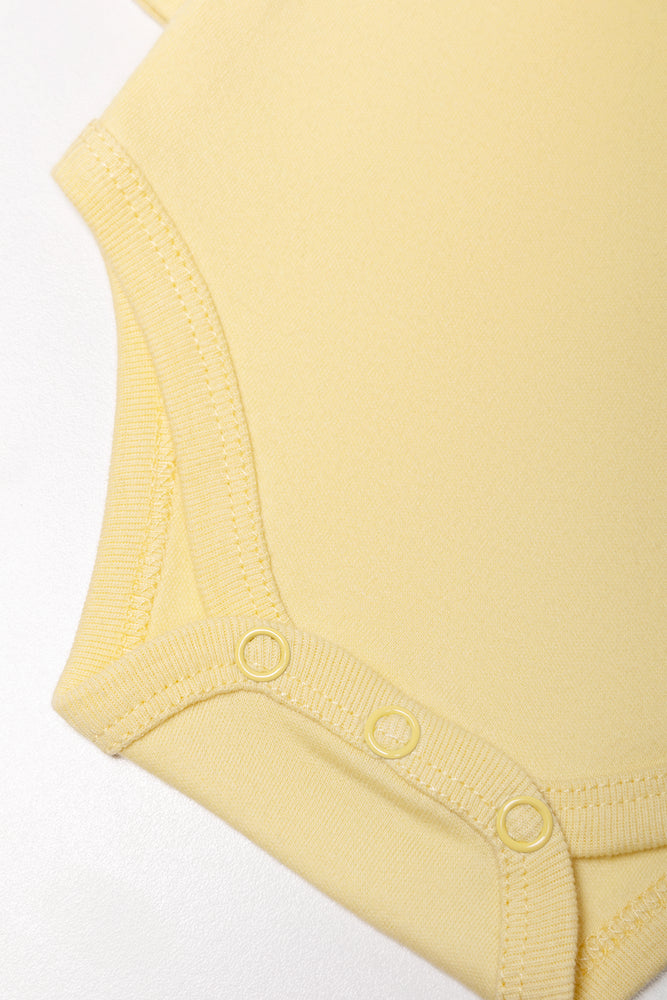Yellow Long Sleeve Bodysuit (2)