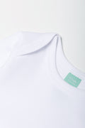 White Long Sleeve Baby Vest (1)
