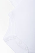 White Long Sleeve Baby Vest (2)