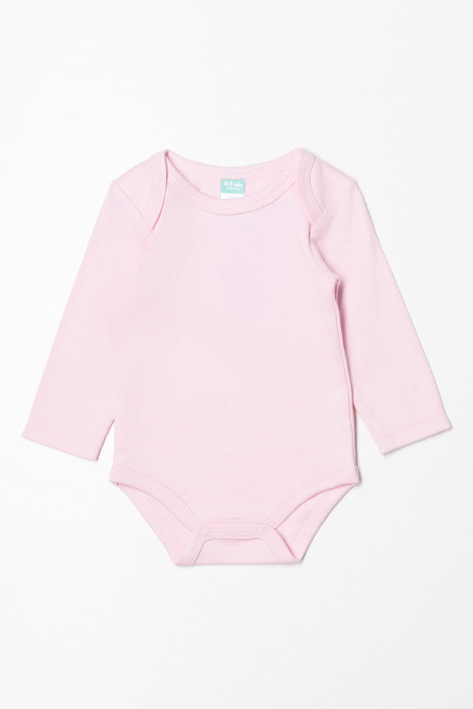 Long Sleeve Vest Pink