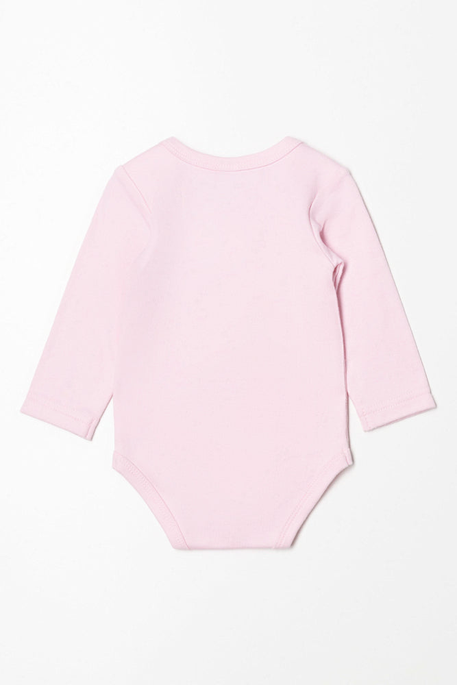 Long Sleeve Vest Pink (2)